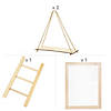 Value DIY Unfinished Wood Home Decorations Assortment - 4 Pc. Image 1