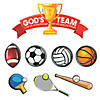 Value God&#8217;s Team Sports Trunk-or-Treat Decorating Kit Image 1