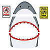 Value Gray & White Shark Trunk-or-Treat Decorating Kit - 5 Pc. Image 2