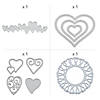 Value Heart Cutting Die Assortment - 9 Pc. Image 1