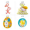 Value Multicolor Easter Toy &amp; Bag Handout Kit for 12 Image 1