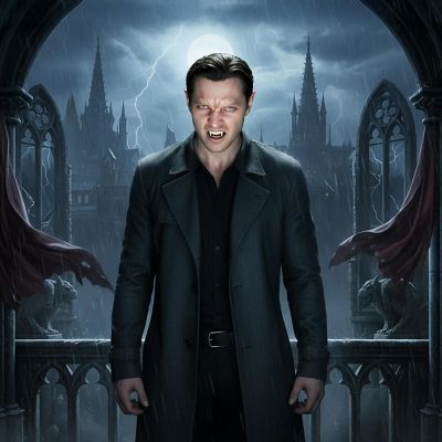 Vampire Brow 3d Fx Transfers Costume Accessory Image 2