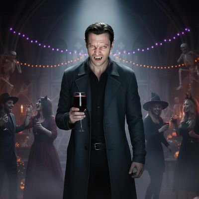 Vampire Brow 3d Fx Transfers Costume Accessory Image 3