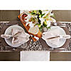 Variegated Brown Round Polypropylene Woven Placemat (Set Of 6) Image 4