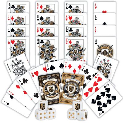 Vegas Golden Knights NHL 2-Pack Playing cards & Dice set Image 2