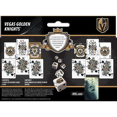 Vegas Golden Knights NHL 2-Pack Playing cards & Dice set Image 3