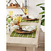 Ventana Green Check Placemat (Set Of 6) Image 2