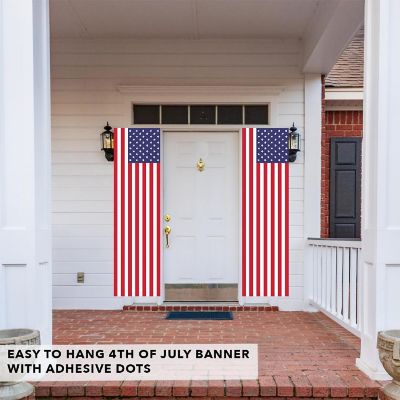 Vertical American Flag - 13 x 48 Inch Image 2