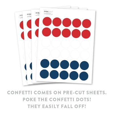 Veterans Day Confetti RWN, 180-Pack Image 1