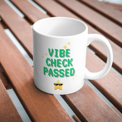 Vibe Check Passed Mug by Dancing Littles Jungle Image 2