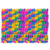 Vibrant 2" Mega Bulk Colorful Bright Easter Eggs - 1728 Pc. Image 1