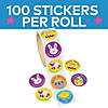 Vibrant Iconic Easter Sticker Roll - 100 Pc. for Creative Fun Image 1