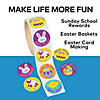 Vibrant Iconic Easter Sticker Roll - 100 Pc. for Creative Fun Image 2