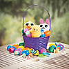 Vibrant Large Solid Color Bamboo Easter Baskets - 72 Pc. Image 3