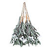 Vickerman 10.5" Green Artificial Mistletoe with White Berries, 4 per bag. Image 1