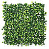 Vickerman 10" Artificial Green Square Boxwood Matt, 4 Per Pack Image 1