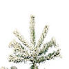 Vickerman 10' Flocked Sierra Fir Slim Artificial Christmas Tree, Unlit Image 2