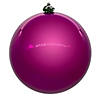 Vickerman 10" Fuchsia Pearl UV Drilled Ball Ornament, 1 per bag. Image 1