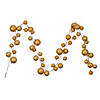 Vickerman 10' Gold Pearl Branch Ball Wire Garland. Image 1