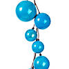 Vickerman 10' Turquoise Pearl Branch Ball Wire Garland. Image 2
