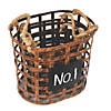 Vickerman 10" Wire Chalkboard Oval Basket - 3/pk Image 1