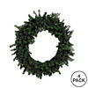 Vickerman 12" Canadian Pine Artificial Christmas Wreath, Unlit, Set of 4 Image 2