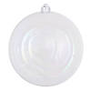 Vickerman 12" Clear iridescent Ball Ornament Image 1