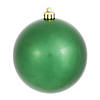 Vickerman 12" Green Candy Ball Ornament Image 1