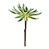 Vickerman 13" Artificial Green Succulent Spray. Includes 2 sprays per pack. Image 1