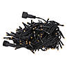 Vickerman 144 Lights LED Orange Cluster Set - 24' Long Image 1