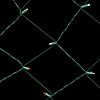 Vickerman 150 Multi-Colored Wide Angle LED Christmas Net Light Set, Green Wire Image 1