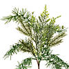 Vickerman 18" Artificial Mixed Fern Cedar Spray Includes 6 sprays per pack Image 2