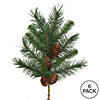 Vickerman 18" Cheyenne Pine Artificial Christmas Spray. Includes 6 sprays per pack. Image 3