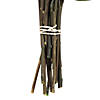 Vickerman 18" Green Weeping Willow Eucalyptus Foliage, 5 oz Bundle, Preserved Image 3