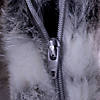 Vickerman 18" Proper 18" Arctic FauProper Fur Pillow. It is fully lined, and has a Zipper Closure. Image 1