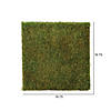 Vickerman 19.75" Artificial Square Green Grass Mat - 3/pk Image 1
