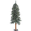 Vickerman 2' 3' 4' Natural Bark Alpine Artificial Christmas Tree Set, Unlit Image 1