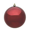 Vickerman 2.4" Burgundy Shiny UV Treated Ball Christmas Ornament - 24/Bag Image 1