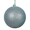 Vickerman 2.4" Silver Glitter Ball Ornament, 24 per Bag Image 1