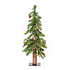 Vickerman 2' Alpine Christmas Tree with Warm White LED Lights Image 1