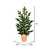 Vickerman 2' Bryson Spruce Artificial Christmas Tree, Unlit Image 4