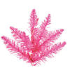 Vickerman 2' Hot Pink Christmas Tree with Pink Lights Image 1