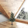 Vickerman 2' Natural Alpine Artificial Christmas Tree, Unlit Image 1