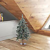 Vickerman 2' Natural Bark Alpine Christmas Tree with Warm White LED Lights Image 3