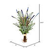 Vickerman 20.5" Artificial Lavender Bush Image 2