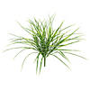 Vickerman 20" Artificial Green Grass Bush. Image 1