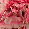 Vickerman 20" Artificial Pink Peony Bunch. Image 4