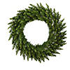 Vickerman 20" Camdon Fir Artificial Christmas Wreath, Unlit Image 1