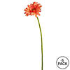 Vickerman 21" Artificial Coral Gerbera Daisy Stem, 6 per Bag Image 3