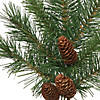Vickerman 21" Cheyenne Pine Artificial Christmas Spray. Includes 3 sprays per pack. Image 1